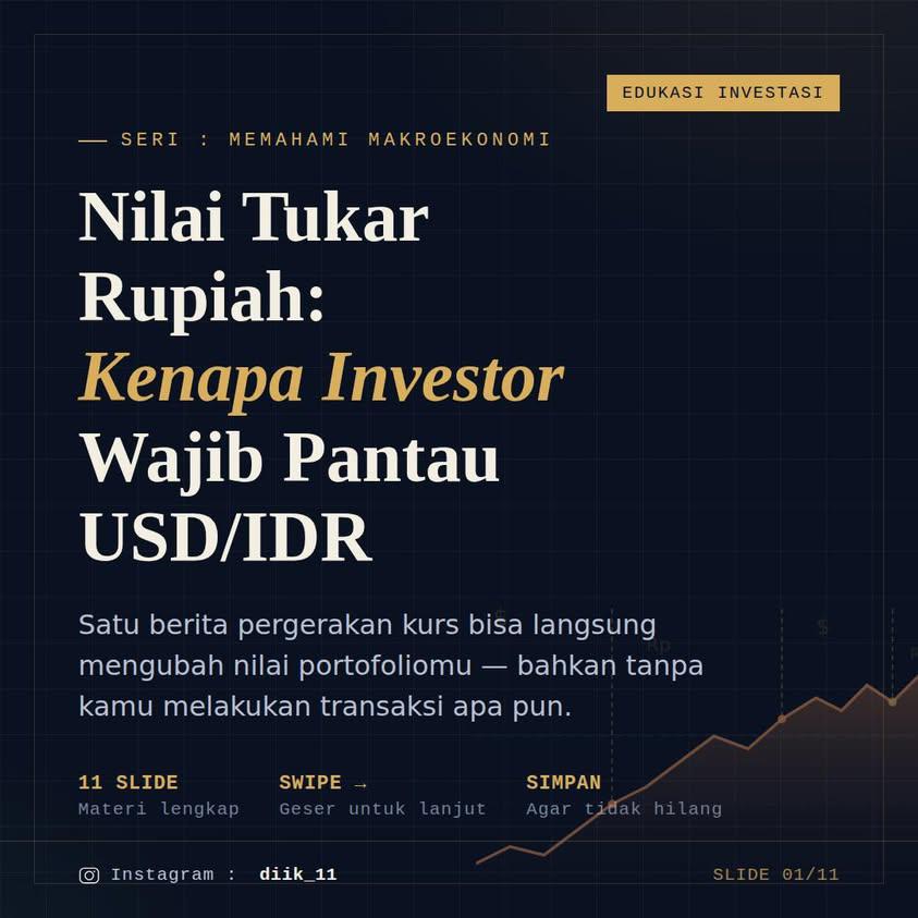 Nilai Tukar Rupiah Kenapa Investor Wajib Pantau