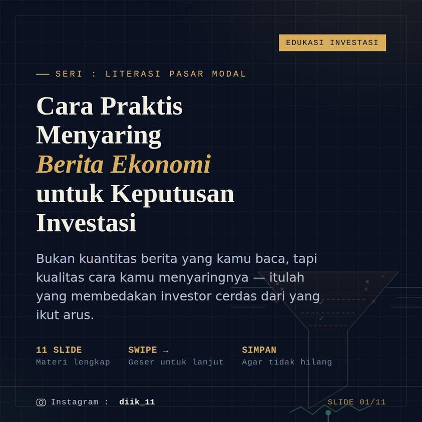 Cara Praktis Menyaring Berita Ekonomi untuk Keputusan Investasi 