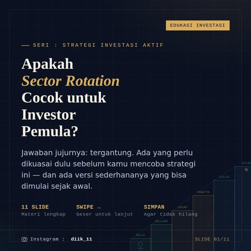 Apakah Sector Rotation Cocok untuk Investor Pemula?