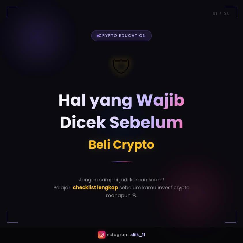 Hal yang Wajib Dicek Sebelum Beli Crypto