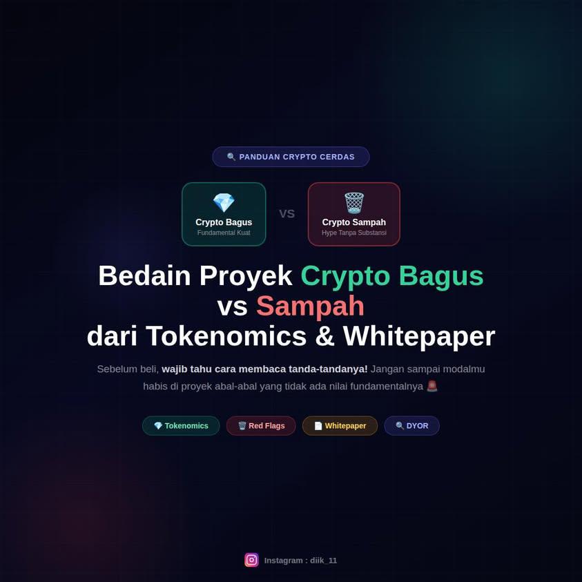 Bedain Proyek Crypto Bagus vs Sampah
