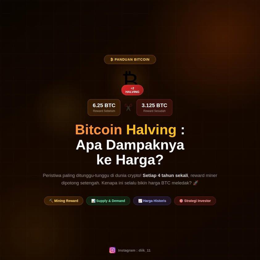 Bitcoin Halving Apa Dampaknya Ke Harga