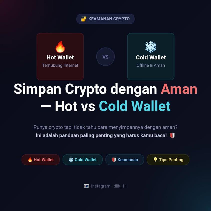 Cara Simpan Crypto dengan Aman Hot Wallet vs Cold Wallet