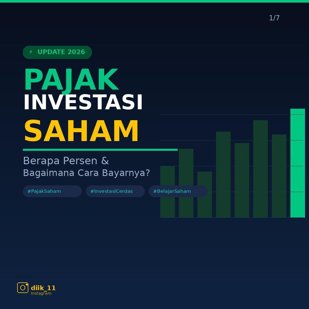 Pajak Investasi Saham Berapa Persen & Bagaimana Cara Membayarnya