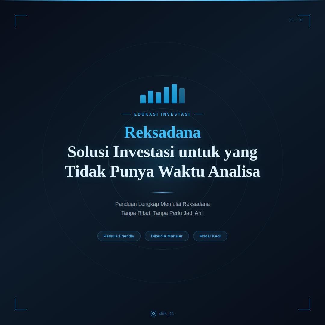Reksadana Solusi Investasi untuk yang Tidak Punya Waktu Analisa