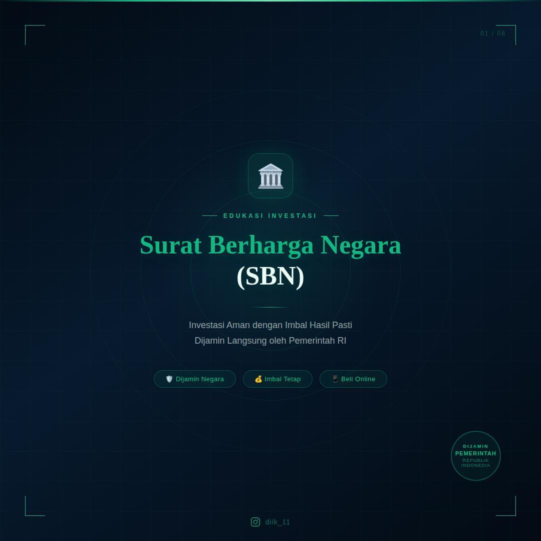 Surat Berharga Negara (SBN) Investasi Aman dengan Imbal Hasil Pasti