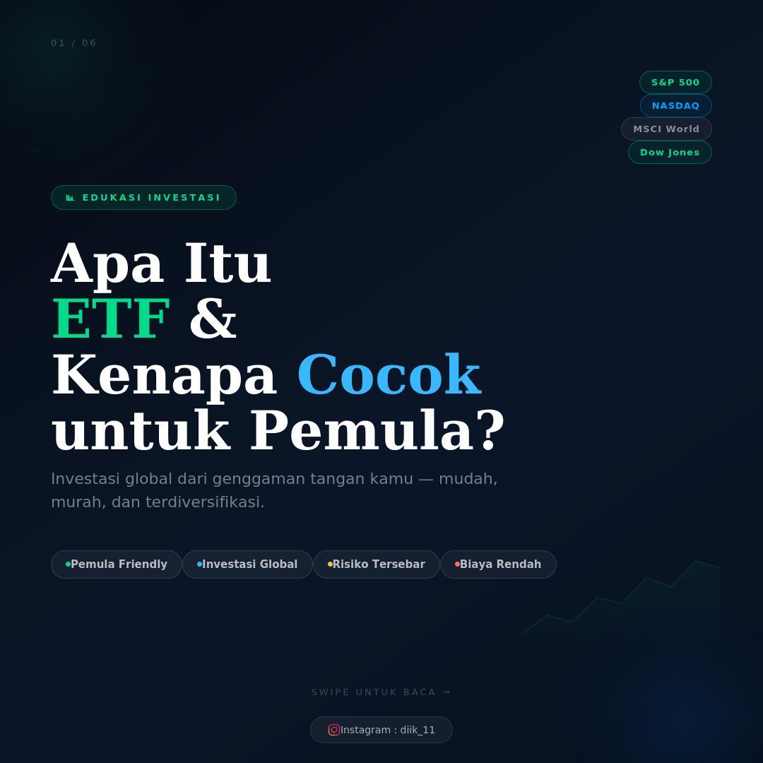 Apa Itu ETF dan Kenapa Cocok untuk Pemula yang Mau Investasi Global