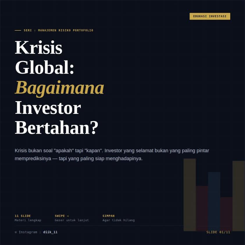 Krisis Global Bagaimana Investor Melindungi Portofolio
