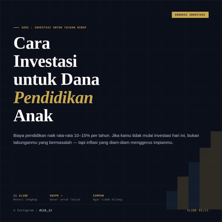 Cara Investasi untuk Dana Pendidikan Anak