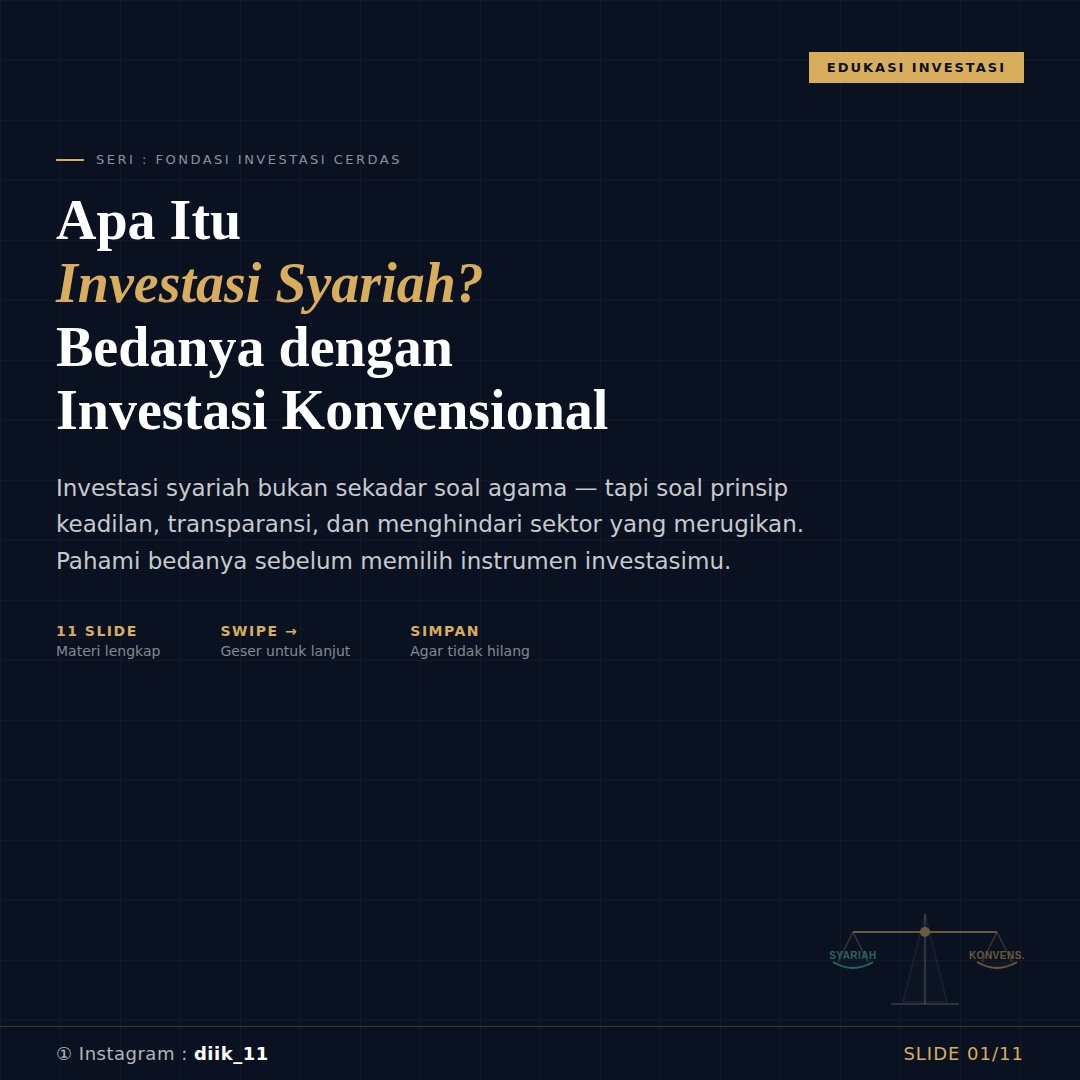 Apa Itu Investasi Syariah? Bedanya dengan Investasi Konvensional