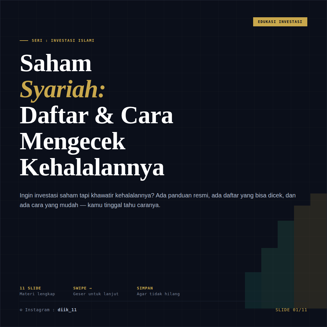 Saham Syariah: Daftar & Cara Mengecek Kehalalannya