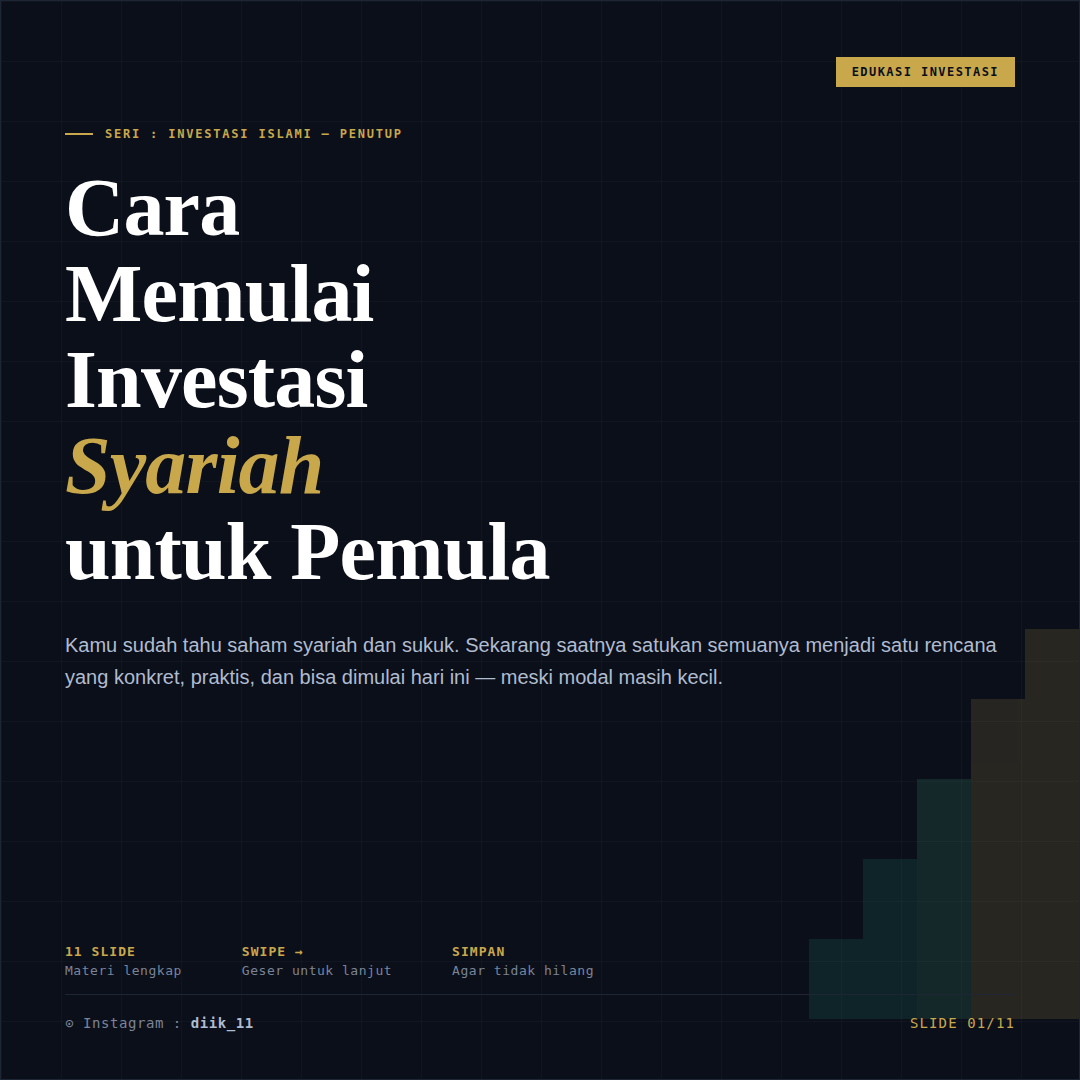Cara Memulai Investasi Syariah untuk Pemula