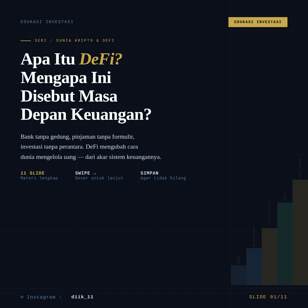 Apa Itu DeFi? Mengapa Ini Disebut Masa Depan Keuangan?